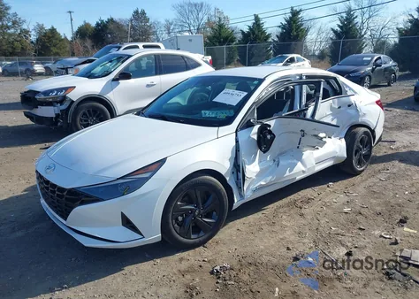 2021 Hyundai Elantra Sel из США, поврежденный, VIN 5NPLM4AG3MH002063